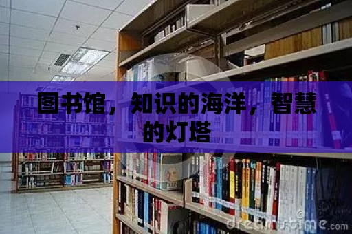 圖書館，知識的海洋，智慧的燈塔