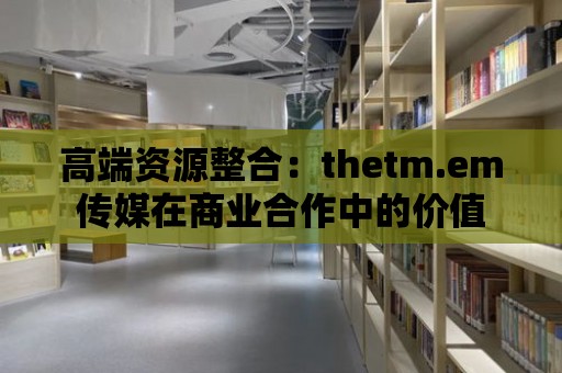 高端資源整合：thetm.em傳媒在商業合作中的價值