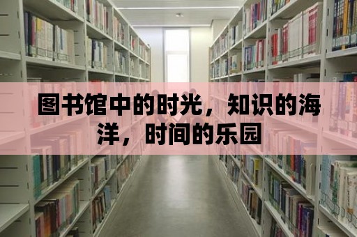 圖書館中的時(shí)光，知識(shí)的海洋，時(shí)間的樂(lè)園