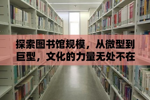 探索圖書館規模，從微型到巨型，文化的力量無處不在