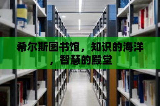 希爾斯圖書館，知識的海洋，智慧的殿堂