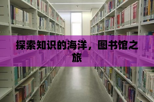 探索知識的海洋，圖書館之旅