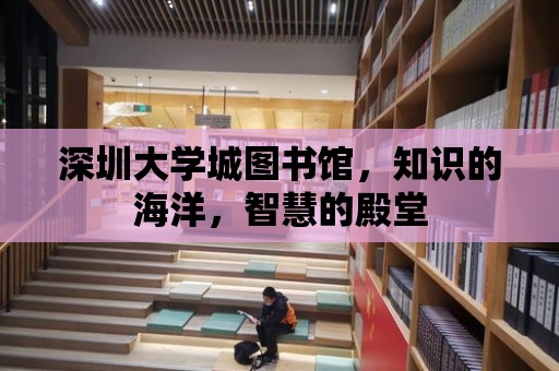 深圳大學(xué)城圖書館，知識的海洋，智慧的殿堂