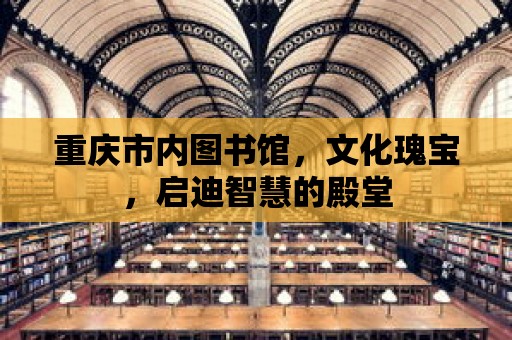 重慶市內(nèi)圖書館，文化瑰寶，啟迪智慧的殿堂