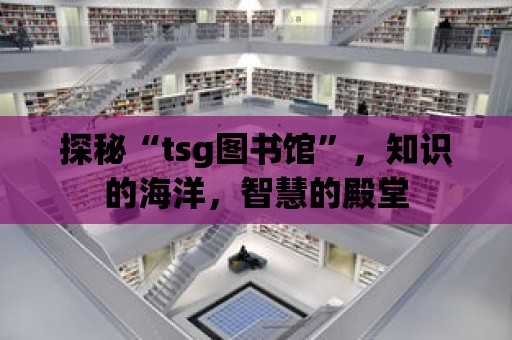 探秘“tsg圖書館”，知識的海洋，智慧的殿堂