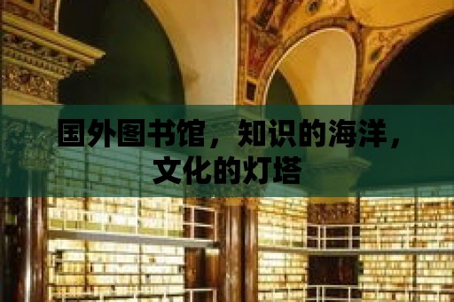 國外圖書館，知識的海洋，文化的燈塔