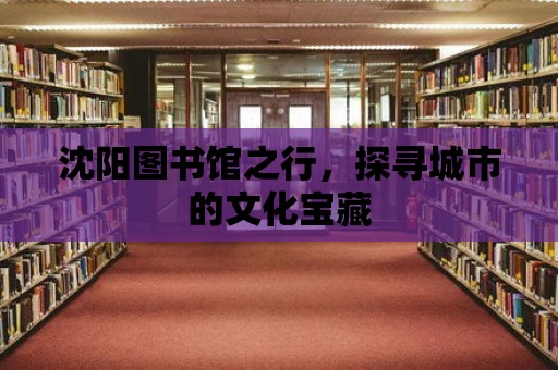 沈陽圖書館之行，探尋城市的文化寶藏