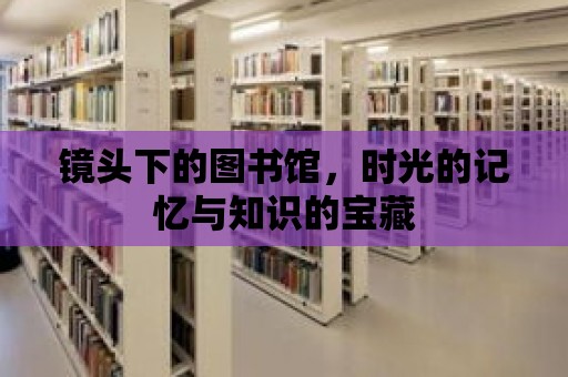 鏡頭下的圖書館，時光的記憶與知識的寶藏