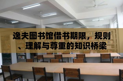 逸夫圖書館借書期限，規(guī)則、理解與尊重的知識橋梁