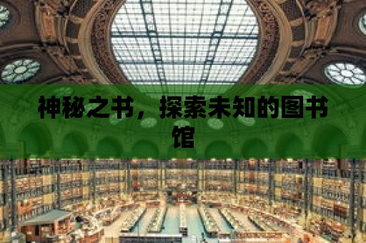 神秘之書(shū)，探索未知的圖書(shū)館