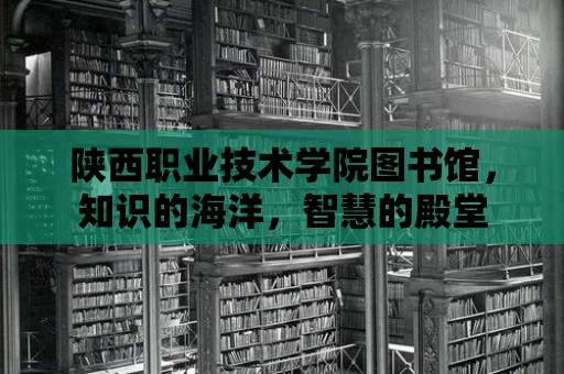 陜西職業(yè)技術(shù)學(xué)院圖書館，知識(shí)的海洋，智慧的殿堂