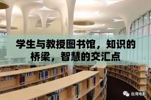 學生與教授圖書館，知識的橋梁，智慧的交匯點