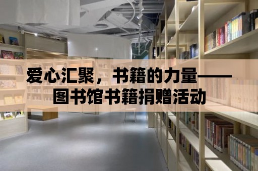 愛心匯聚，書籍的力量——圖書館書籍捐贈(zèng)活動(dòng)