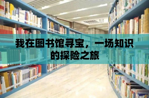 我在圖書館尋寶，一場知識的探險之旅