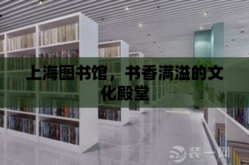 上海圖書館，書香滿溢的文化殿堂