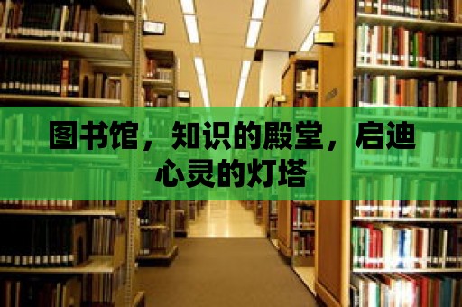 圖書館，知識的殿堂，啟迪心靈的燈塔