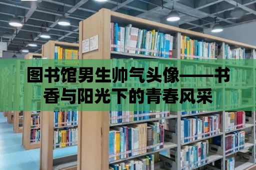 圖書館男生帥氣頭像——書香與陽光下的青春風采