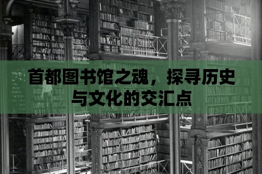 首都圖書館之魂，探尋歷史與文化的交匯點