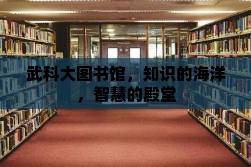 武科大圖書館，知識的海洋，智慧的殿堂