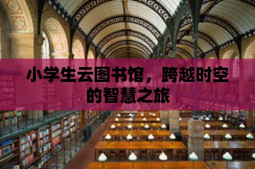 小學生云圖書館，跨越時空的智慧之旅