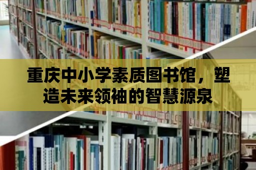 重慶中小學素質圖書館，塑造未來領袖的智慧源泉