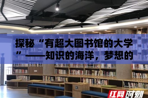 探秘“有超大圖書館的大學”——知識的海洋，夢想的搖籃