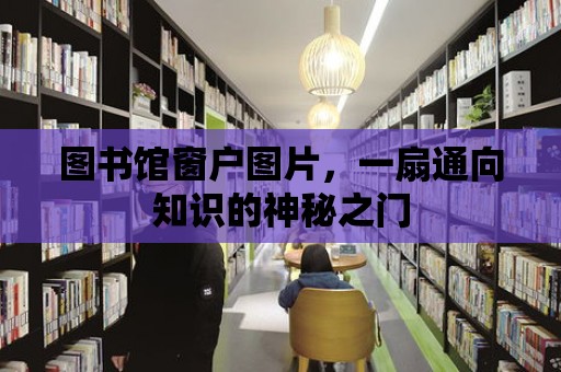 圖書館窗戶圖片，一扇通向知識的神秘之門