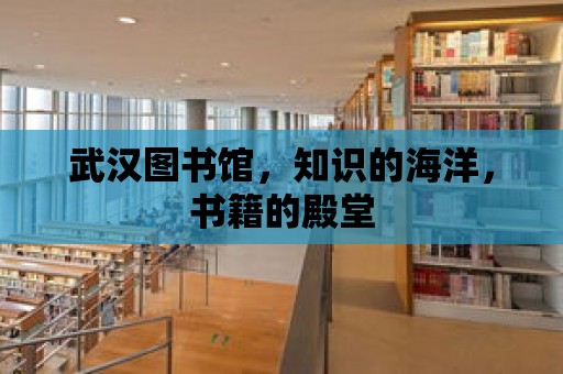 武漢圖書館，知識的海洋，書籍的殿堂