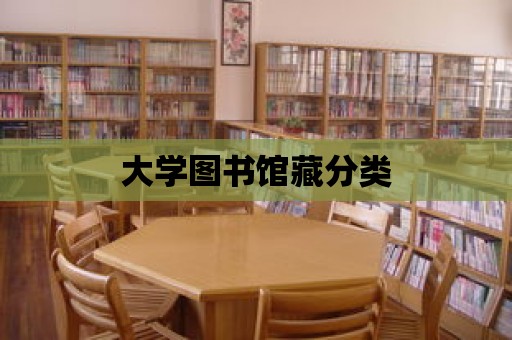 大學圖書館藏分類