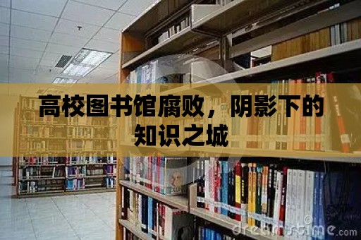 高校圖書館腐敗，陰影下的知識(shí)之城