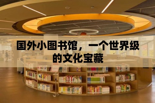 國外小圖書館，一個世界級的文化寶藏