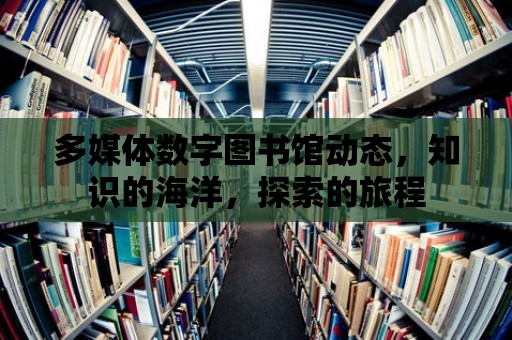 多媒體數字圖書館動態，知識的海洋，探索的旅程