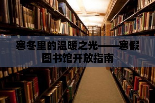 寒冬里的溫暖之光——寒假圖書館開放指南