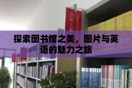 探索圖書館之美，圖片與英語的魅力之旅