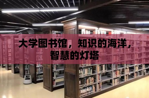 大學圖書館，知識的海洋，智慧的燈塔