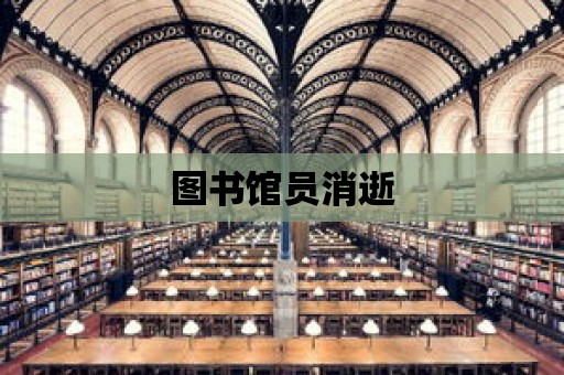 圖書館員消逝