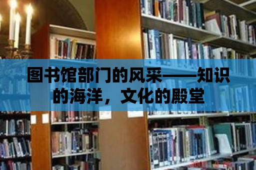 圖書館部門的風采——知識的海洋，文化的殿堂