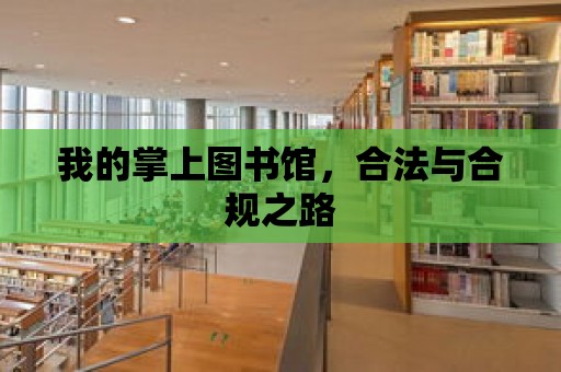 我的掌上圖書館，合法與合規之路