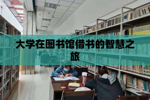 大學在圖書館借書的智慧之旅