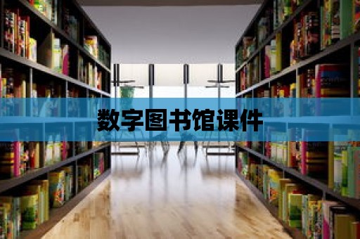 數字圖書館課件