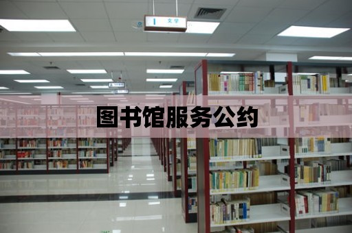 圖書館服務公約