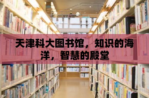 天津科大圖書館，知識的海洋，智慧的殿堂