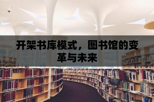 開架書庫模式，圖書館的變革與未來