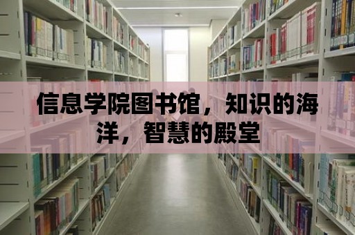 信息學院圖書館，知識的海洋，智慧的殿堂