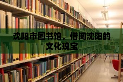 沈陽市圖書館，借閱沈陽的文化瑰寶