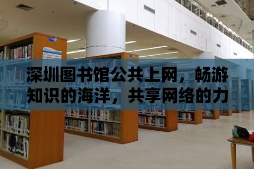 深圳圖書館公共上網，暢游知識的海洋，共享網絡的力量