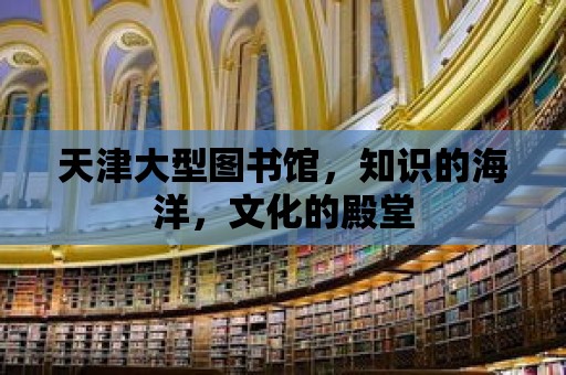 天津大型圖書館，知識的海洋，文化的殿堂