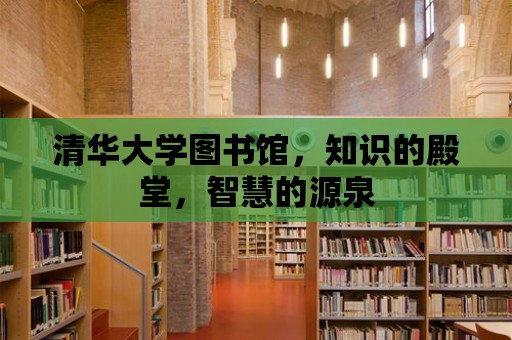 清華大學(xué)圖書館，知識(shí)的殿堂，智慧的源泉