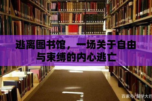 逃離圖書館，一場關于自由與束縛的內心逃亡