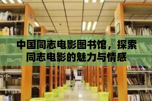 中國同志電影圖書館，探索同志電影的魅力與情感